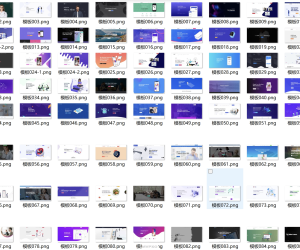 100多套官网HTML源码 前端静态页面源码